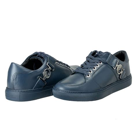 versace blue men's shoes|formal Versace shoes men.